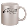 11oz Metallic Silver Mug Thumbnail