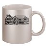 11oz Metallic Silver Mug Thumbnail