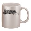 11oz Metallic Silver Mug Thumbnail