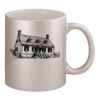 11oz Metallic Silver Mug Thumbnail