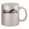 11oz Metallic Silver Mug Thumbnail