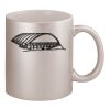 11oz Metallic Silver Mug Thumbnail