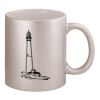 11oz Metallic Silver Mug Thumbnail