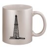 11oz Metallic Silver Mug Thumbnail