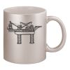 11oz Metallic Silver Mug Thumbnail