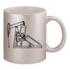 11oz Metallic Silver Mug Thumbnail