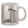 11oz Metallic Silver Mug Thumbnail