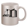 11oz Metallic Silver Mug Thumbnail