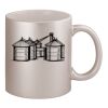 11oz Metallic Silver Mug Thumbnail