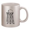11oz Metallic Silver Mug Thumbnail