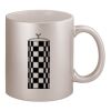 11oz Metallic Silver Mug Thumbnail