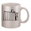 11oz Metallic Silver Mug Thumbnail