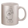 11oz Metallic Silver Mug Thumbnail