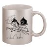 11oz Metallic Silver Mug Thumbnail