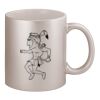 11oz Metallic Silver Mug Thumbnail