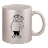 11oz Metallic Silver Mug Thumbnail