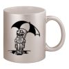 11oz Metallic Silver Mug Thumbnail