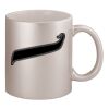 11oz Metallic Silver Mug Thumbnail