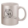 11oz Metallic Silver Mug Thumbnail
