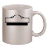 11oz Metallic Silver Mug Thumbnail