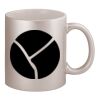 11oz Metallic Silver Mug Thumbnail