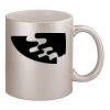 11oz Metallic Silver Mug Thumbnail