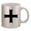 11oz Metallic Silver Mug Thumbnail