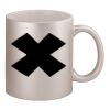 11oz Metallic Silver Mug Thumbnail