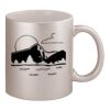 11oz Metallic Silver Mug Thumbnail