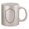 11oz Metallic Silver Mug Thumbnail