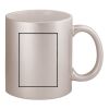 11oz Metallic Silver Mug Thumbnail