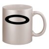 11oz Metallic Silver Mug Thumbnail