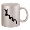 11oz Metallic Silver Mug Thumbnail