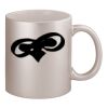 11oz Metallic Silver Mug Thumbnail