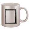 11oz Metallic Silver Mug Thumbnail