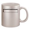 11oz Metallic Silver Mug Thumbnail