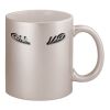 11oz Metallic Silver Mug Thumbnail