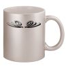 11oz Metallic Silver Mug Thumbnail