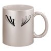 11oz Metallic Silver Mug Thumbnail