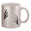 11oz Metallic Silver Mug Thumbnail
