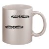 11oz Metallic Silver Mug Thumbnail