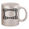 11oz Metallic Silver Mug Thumbnail