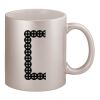 11oz Metallic Silver Mug Thumbnail