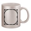 11oz Metallic Silver Mug Thumbnail
