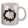11oz Metallic Silver Mug Thumbnail