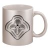 11oz Metallic Silver Mug Thumbnail