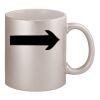 11oz Metallic Silver Mug Thumbnail
