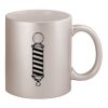 11oz Metallic Silver Mug Thumbnail