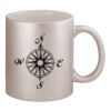 11oz Metallic Silver Mug Thumbnail
