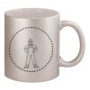 11oz Metallic Silver Mug Thumbnail